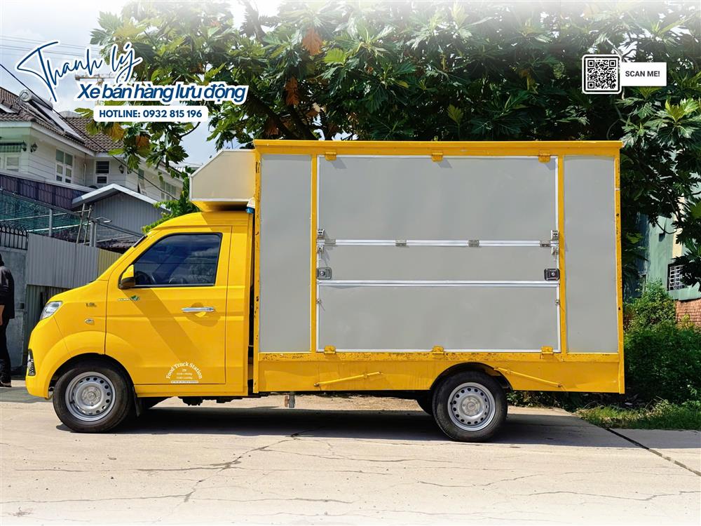 Xe bán hàng lưu động cũ có giá bán rẻ hơn xe mới rất nhiều, mau thu hồi vốn